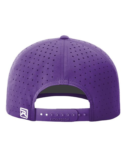 Laser Perf R-Flex Cap - Purple Back