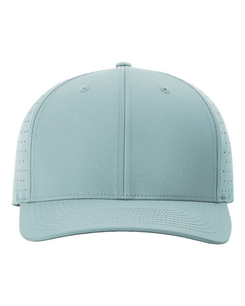 Laser Perf R-Flex Cap - Smoke Blue Front