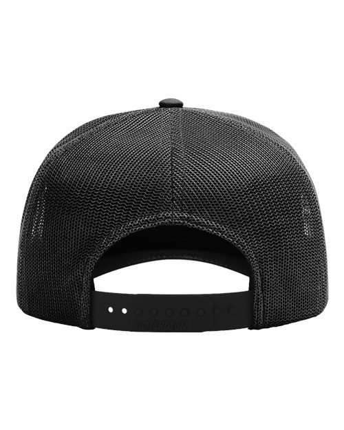 Five-Panel Champ Trucker Cap - Black Back