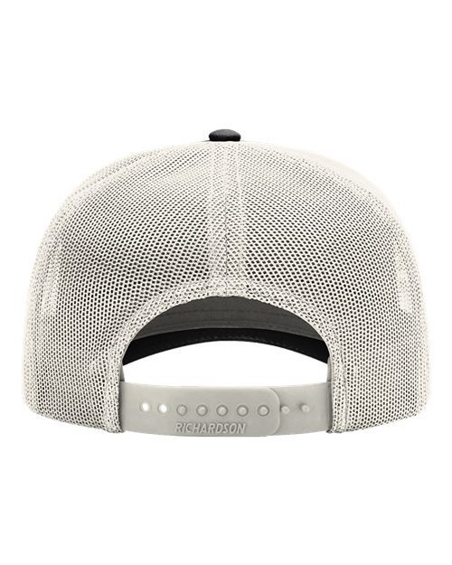 Five-Panel Champ Trucker Cap - Black/ Birch Back