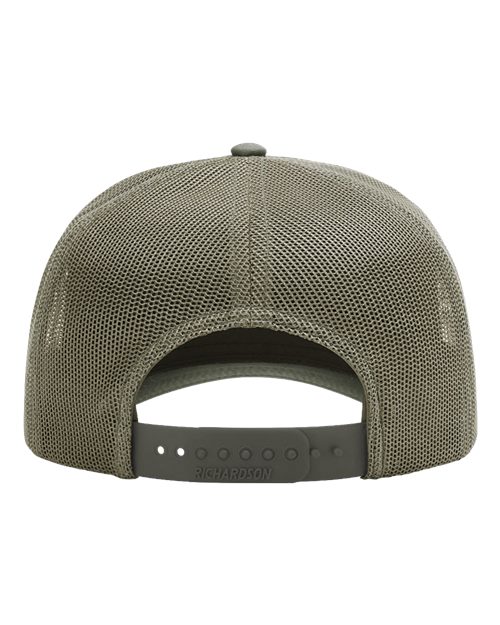 Five-Panel Champ Trucker Cap - Loden Back