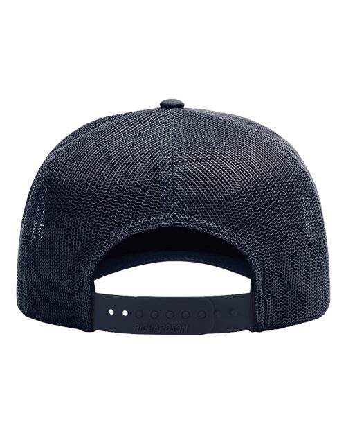 Five-Panel Champ Trucker Cap - Navy Back