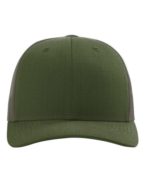 Tactical Trucker Cap - Army Olive Front