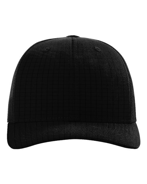 Tactical Trucker Cap - Black Front