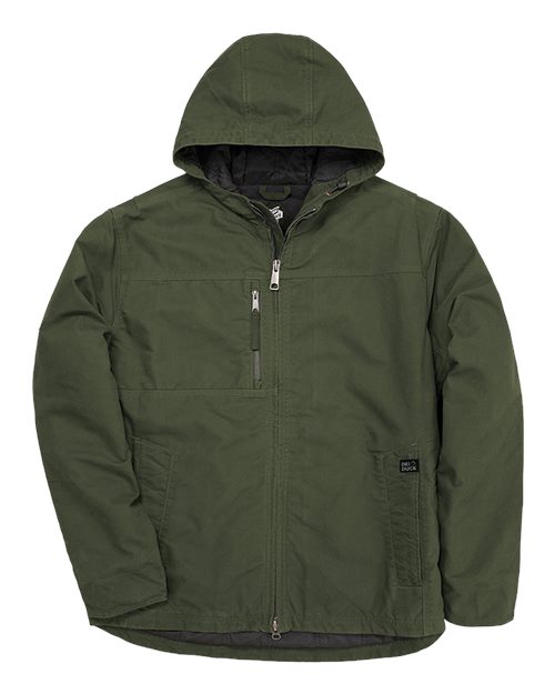 DRI DUCK Men's Outrider Dura-Duck Dry Canvas Jacket - Olive Drab Front