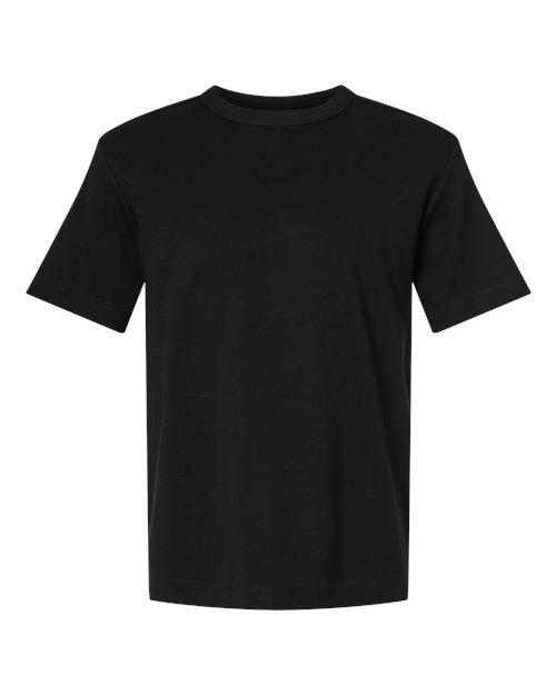 LAT Unisex Heavyweight Tee - Black Front