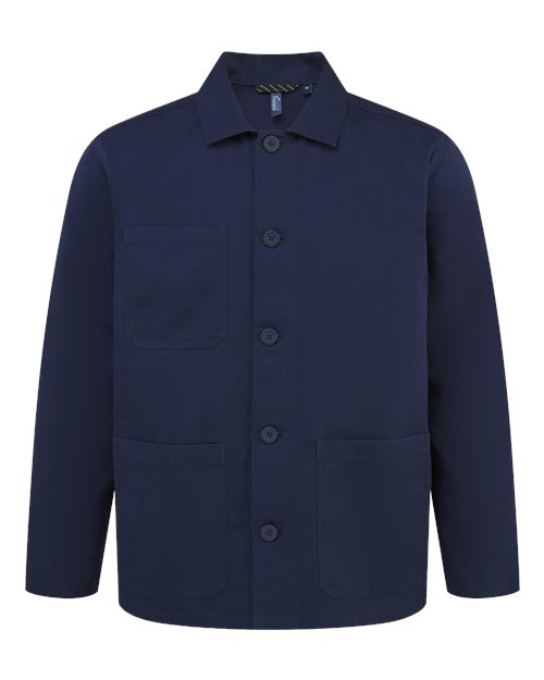 Artisan Collection by Reprime Unisex Utility 2.0 Chore Jacket - Stay Navy Front