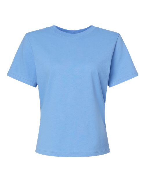BELLA + CANVAS Women's 6 oz. Heavyweight Tee - Carolina Blue Front