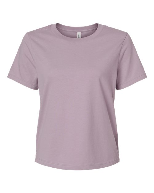 BELLA + CANVAS Women's 6 oz. Heavyweight Tee - Light Violet Front
