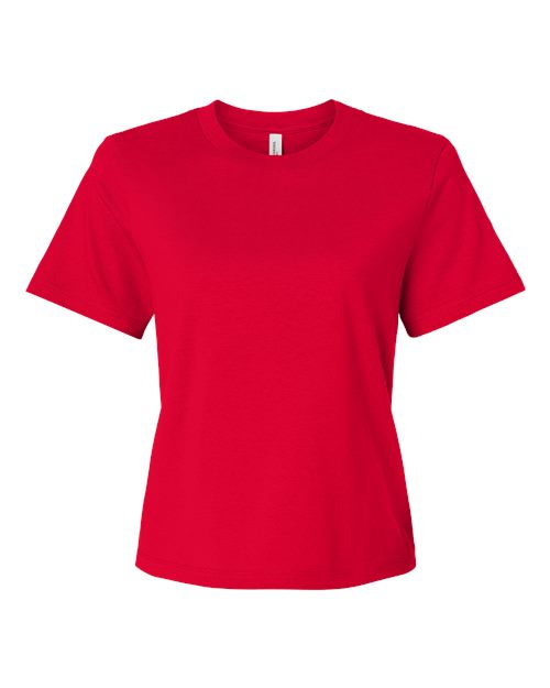 BELLA + CANVAS Women's 6 oz. Heavyweight Tee - Red Front