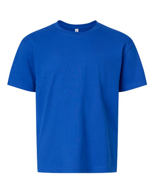BELLA + CANVAS Youth 6 oz. Heavyweight Tee - True Royal Front