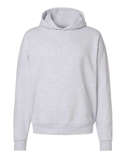 Unisex Avenue Midweight Hooded Sweatshirt - Ash Heather Front