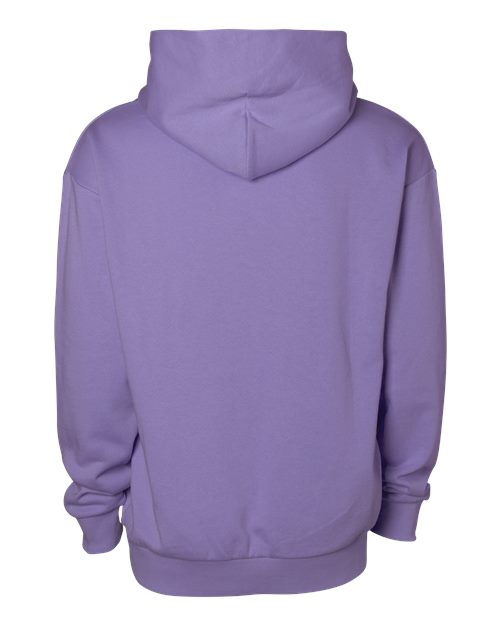 Unisex Avenue Midweight Hooded Sweatshirt - Violet Back