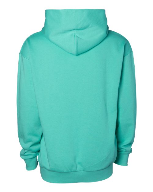 Unisex Avenue Midweight Hooded Sweatshirt - Seafoam Back