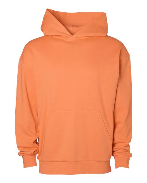 Unisex Avenue Midweight Hooded Sweatshirt - Melon Front