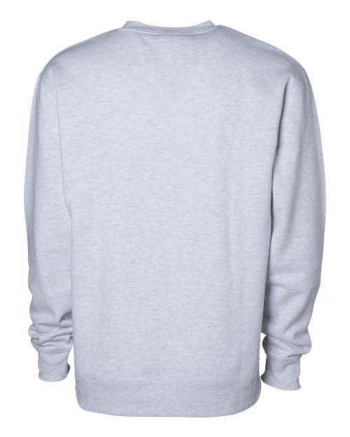 Unisex Heavyweight Crewneck Sweatshirt - Ash Heather Back