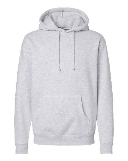 Unisex Heavyweight Hooded Sweatshirt - Ash Heather Front