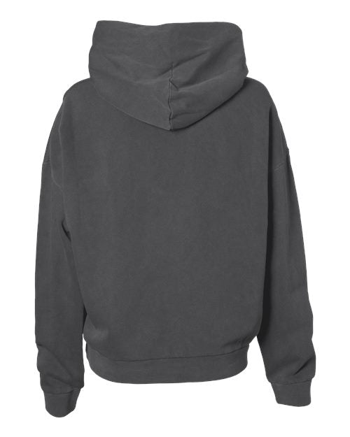 Women's California Wave Wash Sunday Hooded Sweatshirt - Pigment Black Back