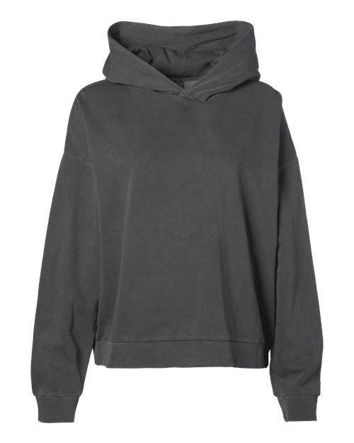 Women's California Wave Wash Sunday Hooded Sweatshirt - Pigment Black Front