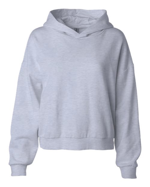 Women's California Wave Wash Sunday Hooded Sweatshirt - Ash Heather Front