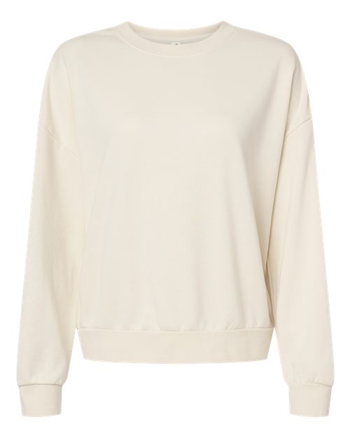 Independent Trading Co. Women's California Wave Wash Sunday Crewneck Sweatshirt - Bone Front