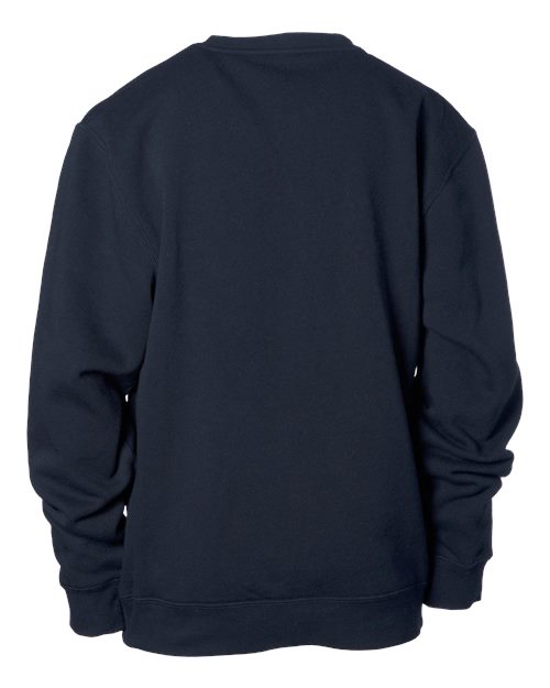 Youth Midweight Crewneck Sweatshirt - Classic Navy Back
