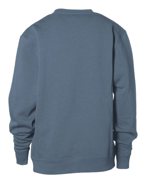 Youth Midweight Crewneck Sweatshirt - Storm Blue Back