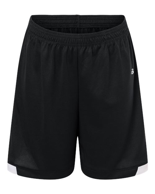 Youth On The Rise Shorts - Black/ White Front