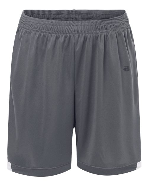 Youth On The Rise Shorts - Graphite/ White Front