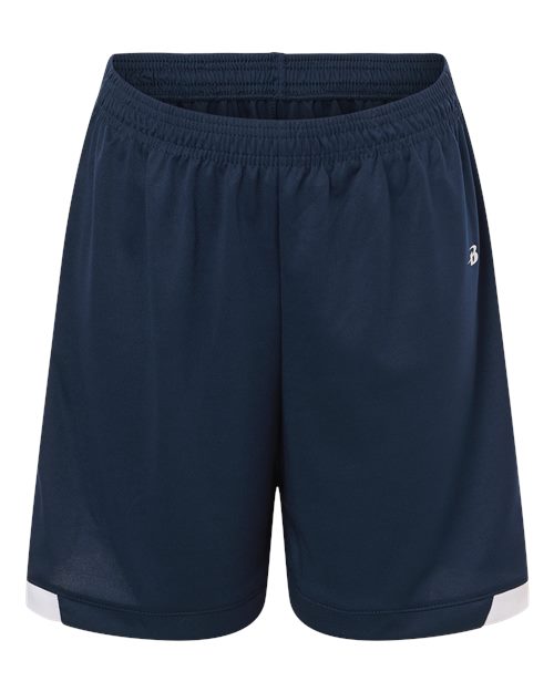 Youth On The Rise Shorts - Navy/ White Front