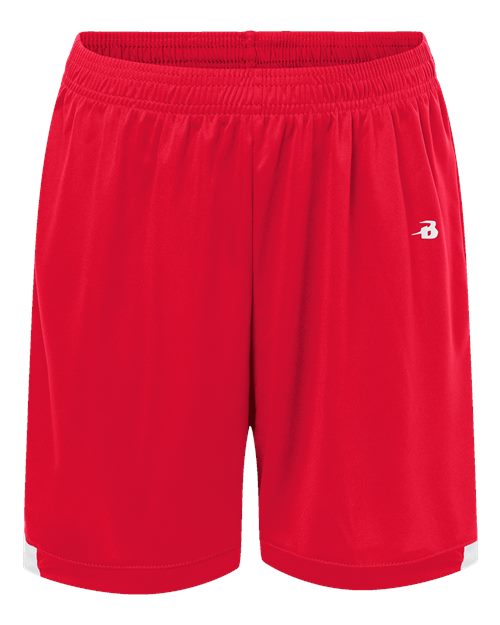 Youth On The Rise Shorts - Red/ White Front