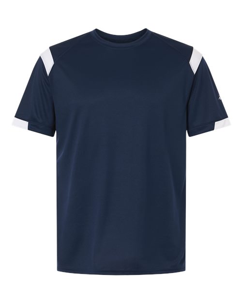 Men's On The Rise T-Shirt - Navy/ White Front