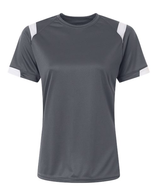 Women's On The Rise T-Shirt - Graphite/ White Front