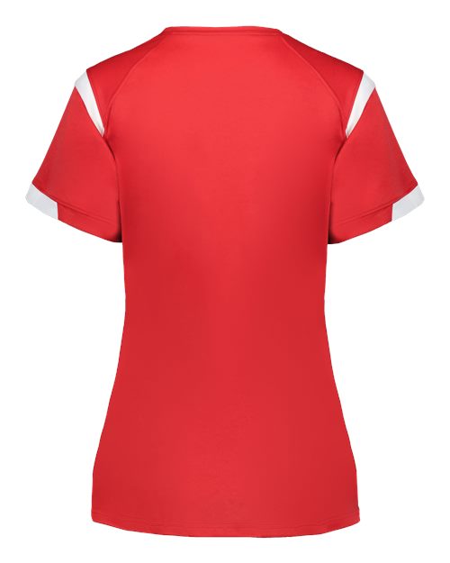 Women's On The Rise T-Shirt - Red/ White Back