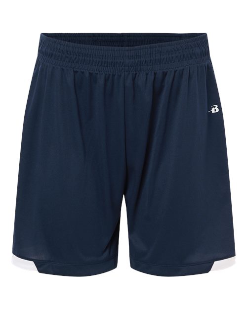 Men's On The Rise Shorts - Navy/ White Front