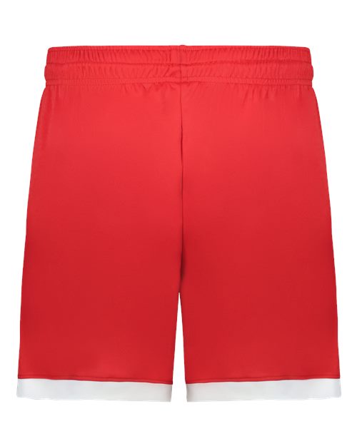 Men's On The Rise Shorts - Red/ White Back