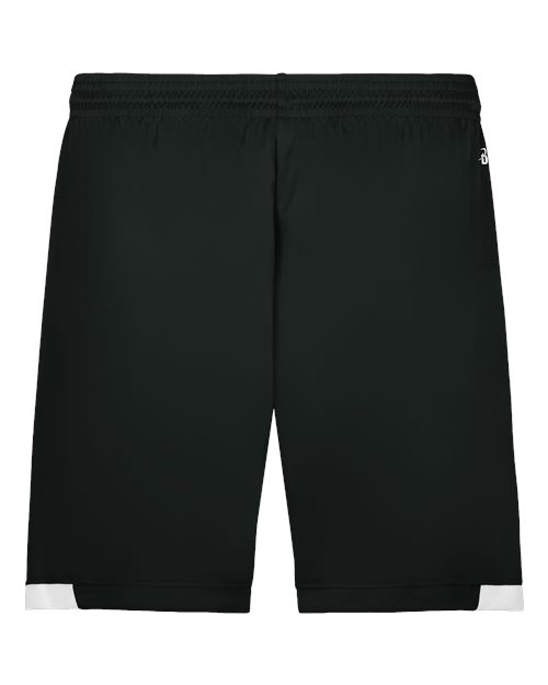 Women's On The Rise Shorts - Black/ White Front