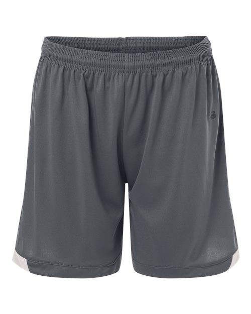 Women's On The Rise Shorts - Graphite/ White Front