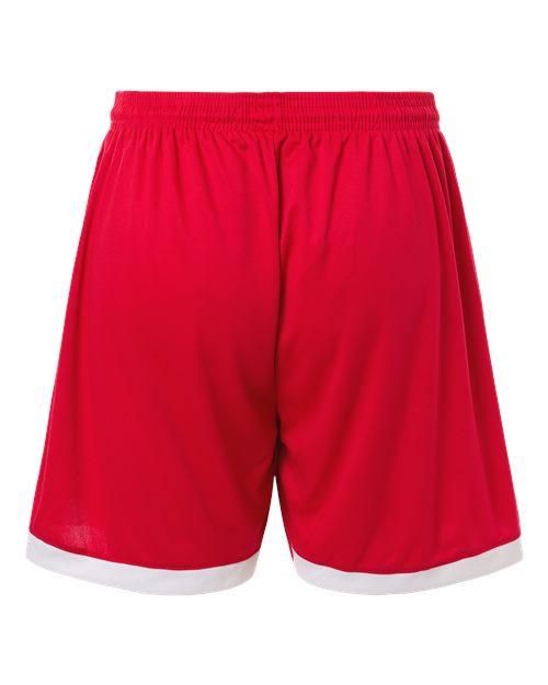 Women's On The Rise Shorts - Red/ White Back