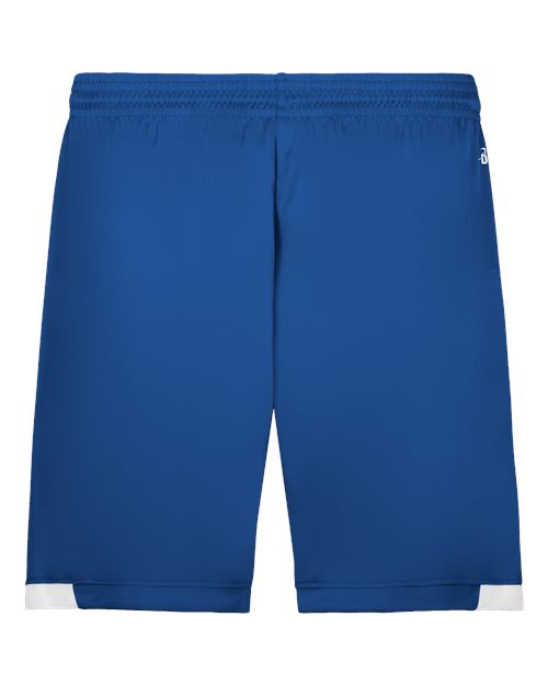 Women's On The Rise Shorts - Royal/ White Front