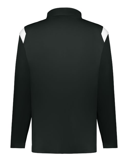 Men's On The Rise Outercore Warm-up Jacket - Black/ White Back