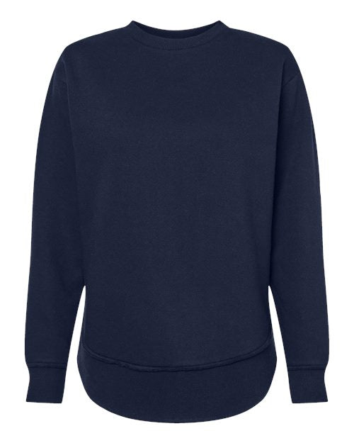LAT Women's Weekend Crewneck Sweatshirt - Navy Front