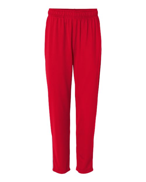Men's On The Rise Outercore Warm-Up Pants - Red/ White Front