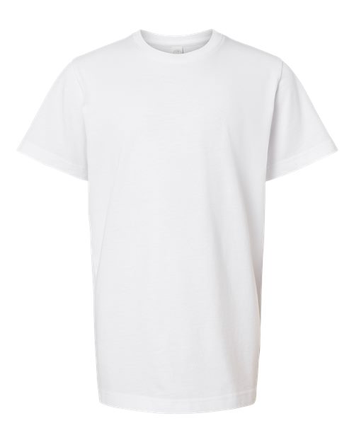 LAT Youth Vintage Wash Tee - Washed White Front