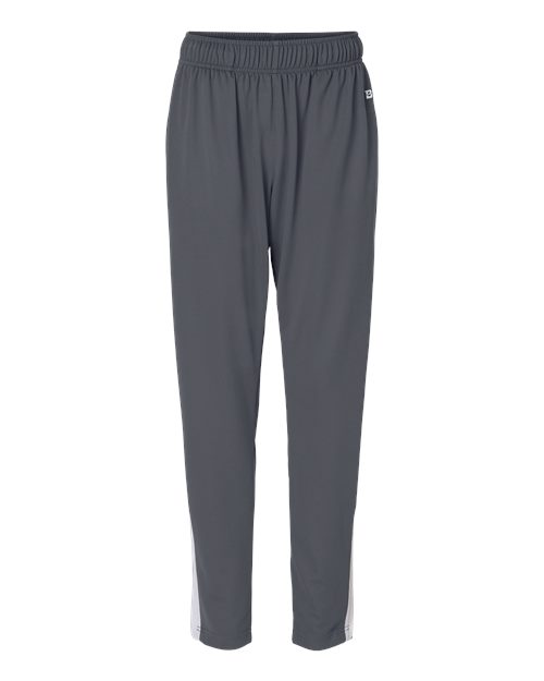 Badger Women's On The Rise Outercore Warm-Up Pants - Graphite/ White Front