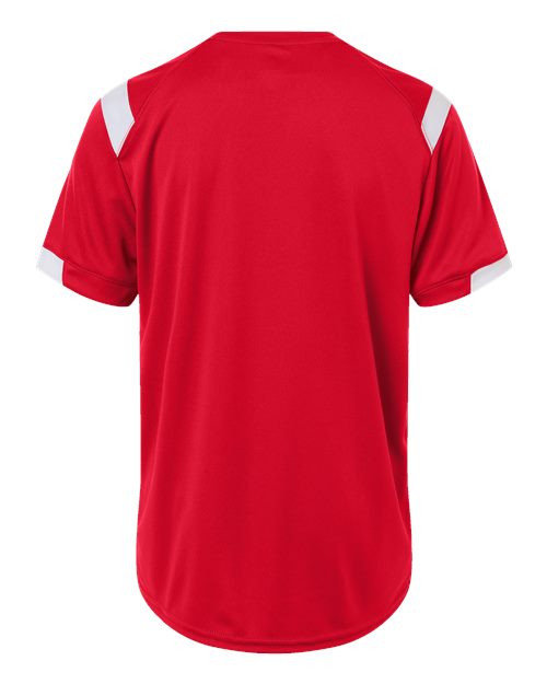 Youth On The Rise T-Shirt - Red/ White Back