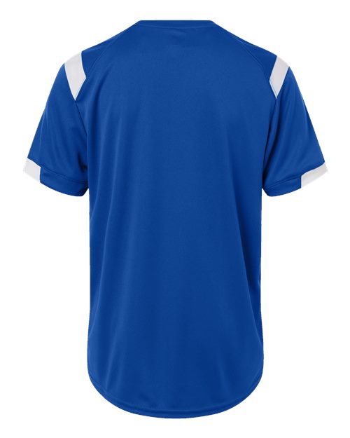 Youth On The Rise T-Shirt - Royal/ White Back
