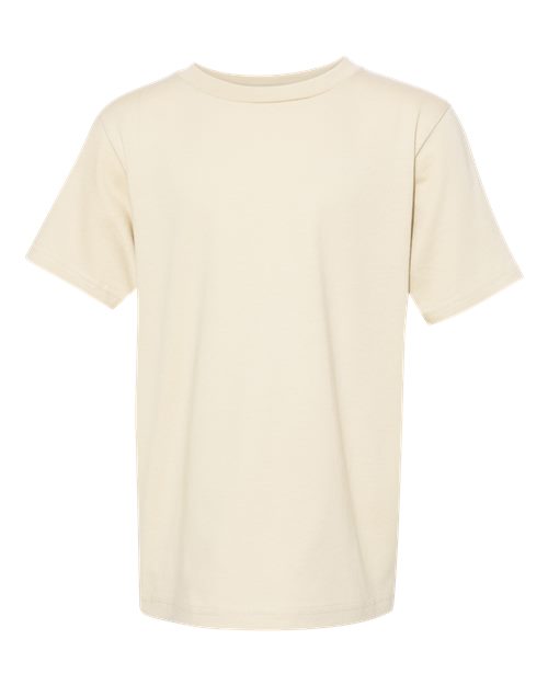 Youth Cotton T-Shirt - Natural Front