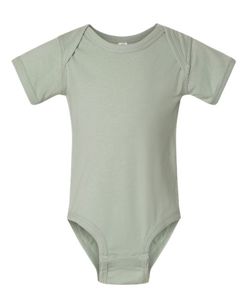Rabbit Skins Infant Bamboo Bodysuit - Eucalyptus Front