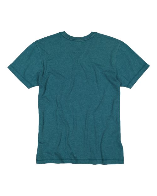 Unisex Vintage Wash Tee - Washed Oceanside Back